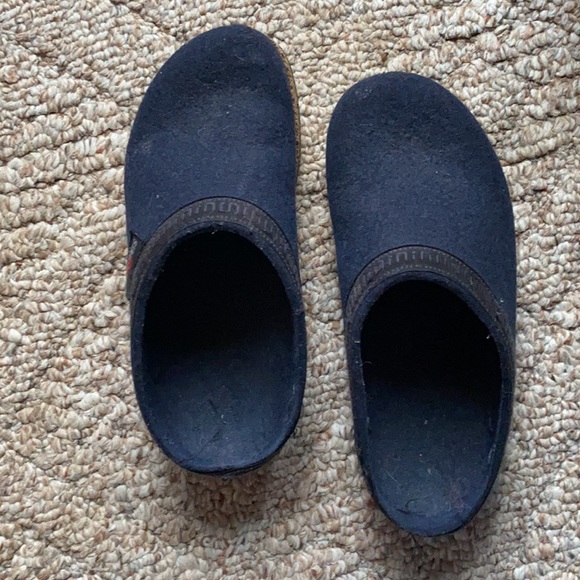 Stegmann Wool Clog Slippers 6 Original Cork Bottom - Picture 2 of 6